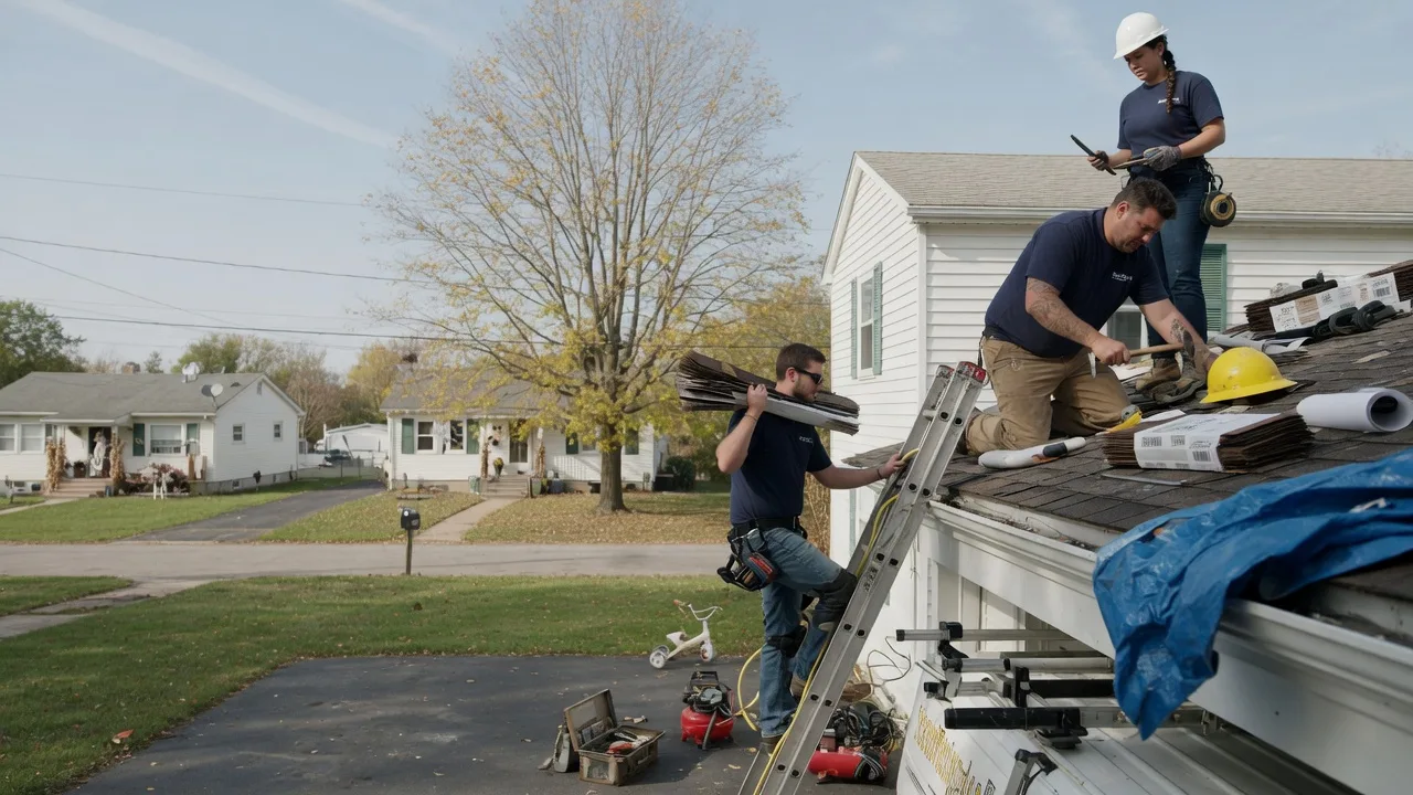 Local Roofing Contractors in Auburn, IL near me